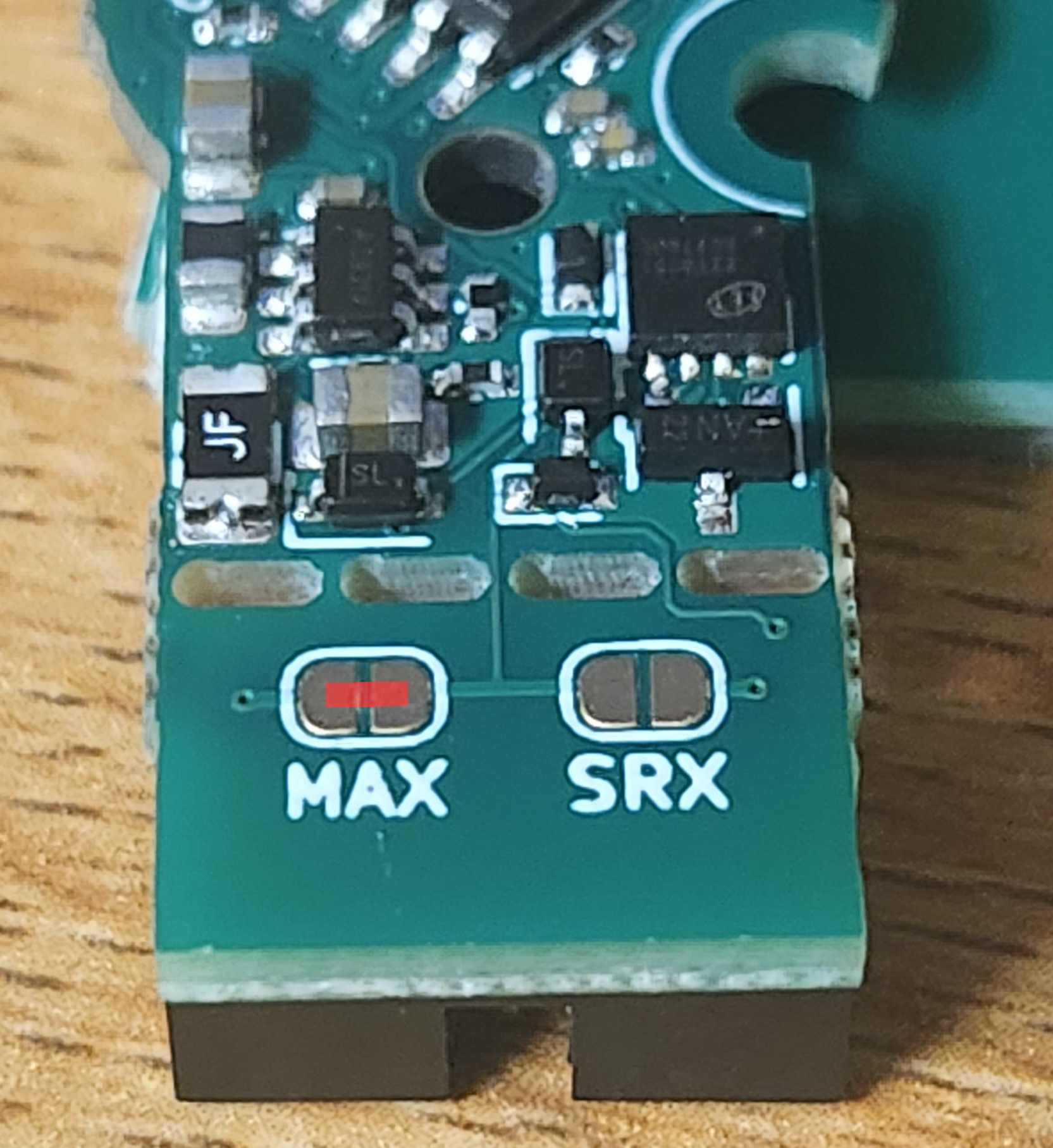 The Canandmag with the MAX trace highlighted in red