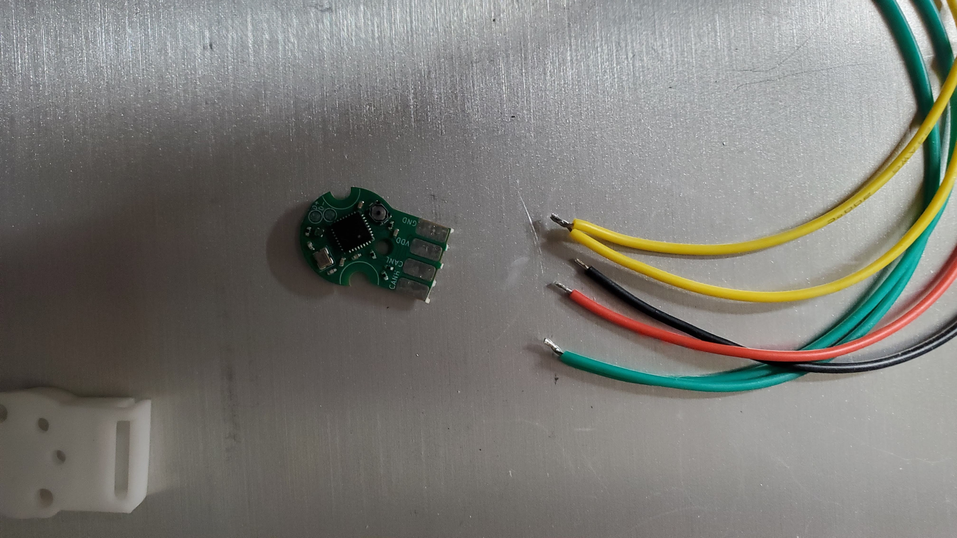 Wires trimmed to be short